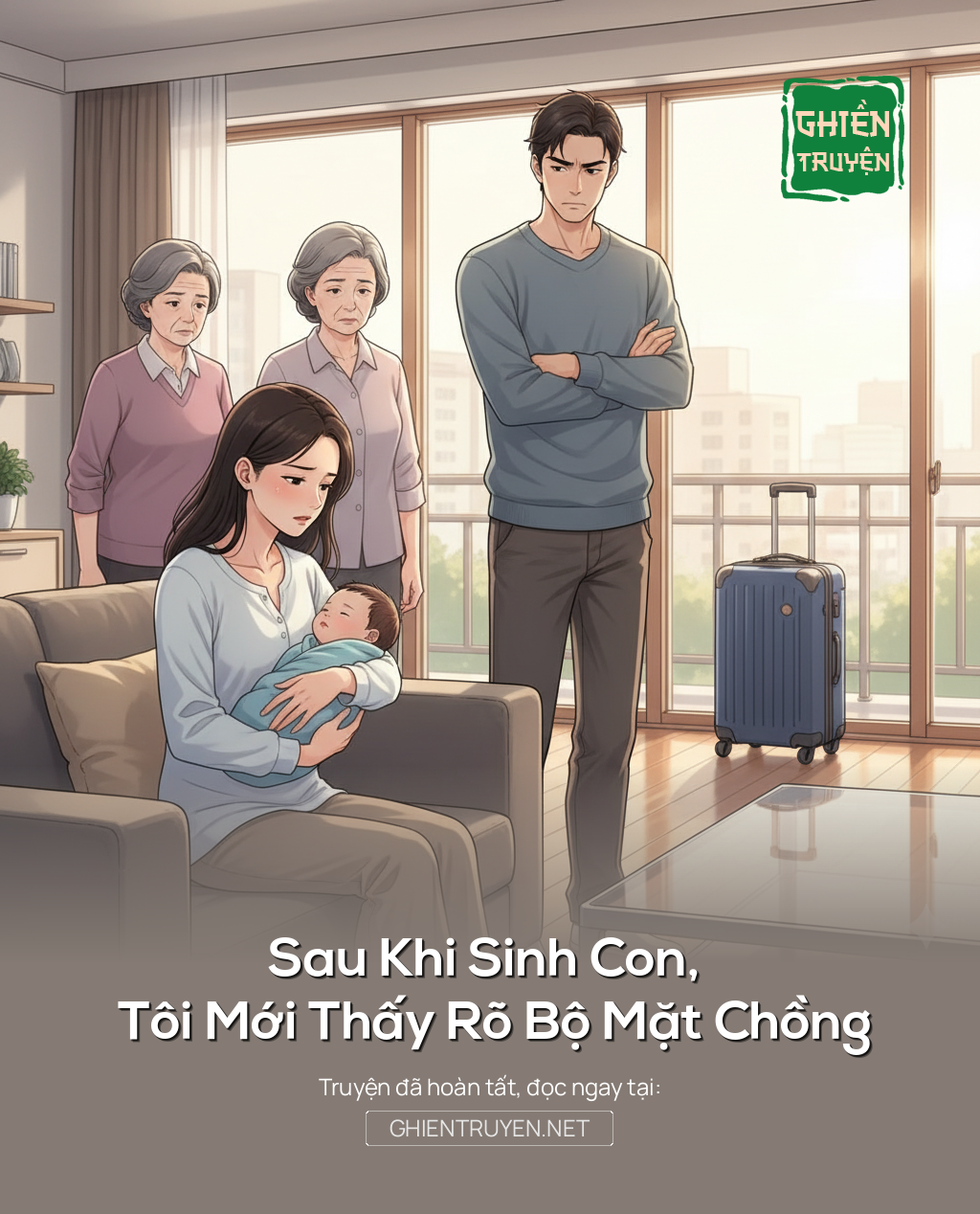 Sau Khi Sinh Con, Tôi Mới Thấy Rõ Bộ Mặt Chồng