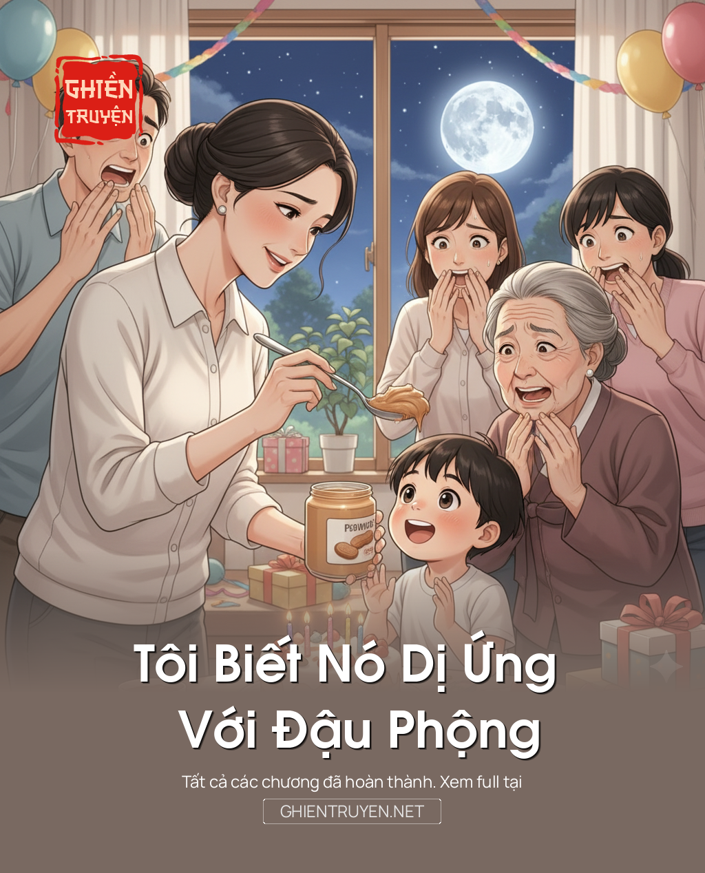 Tôi Biết Nó Dị Ứng Với Đậu Phộng