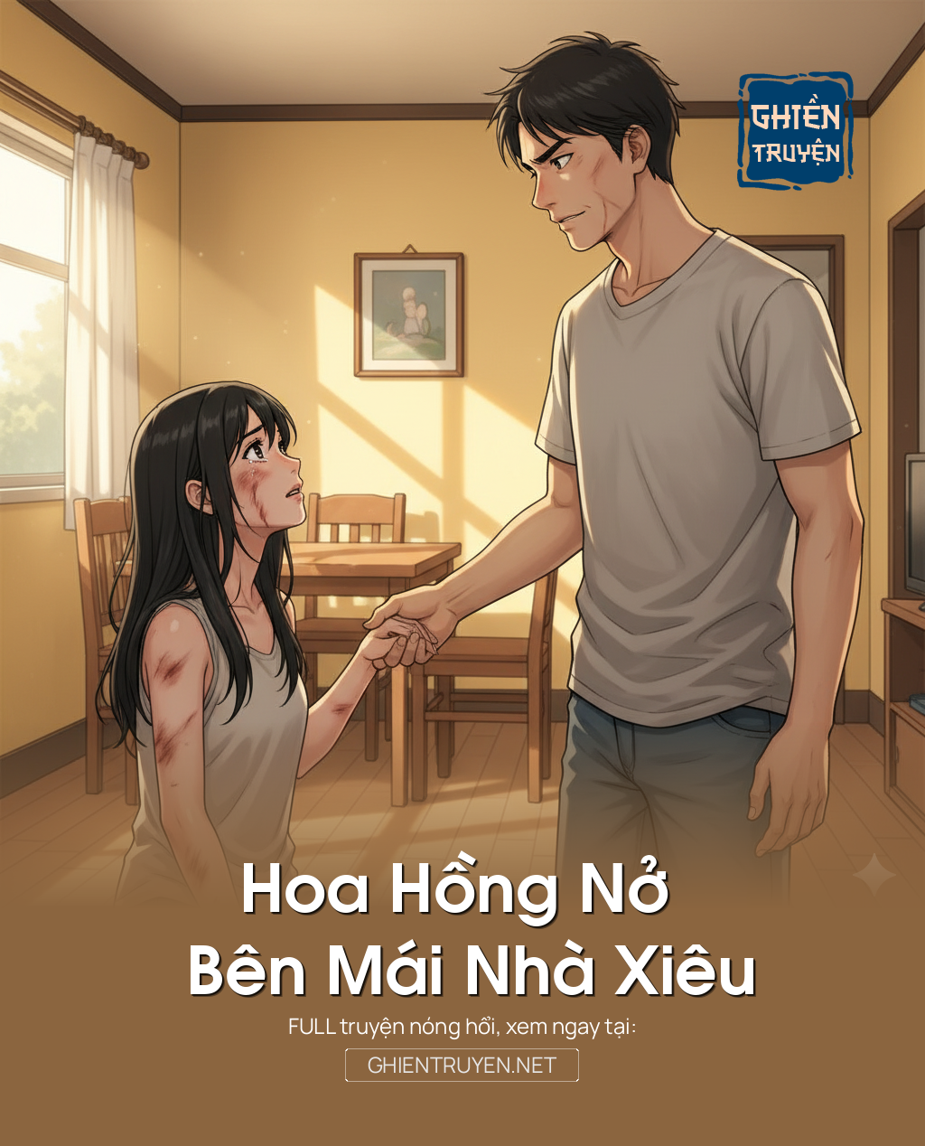 Hoa Hồng Nở Bên Mái Nhà Xiêu