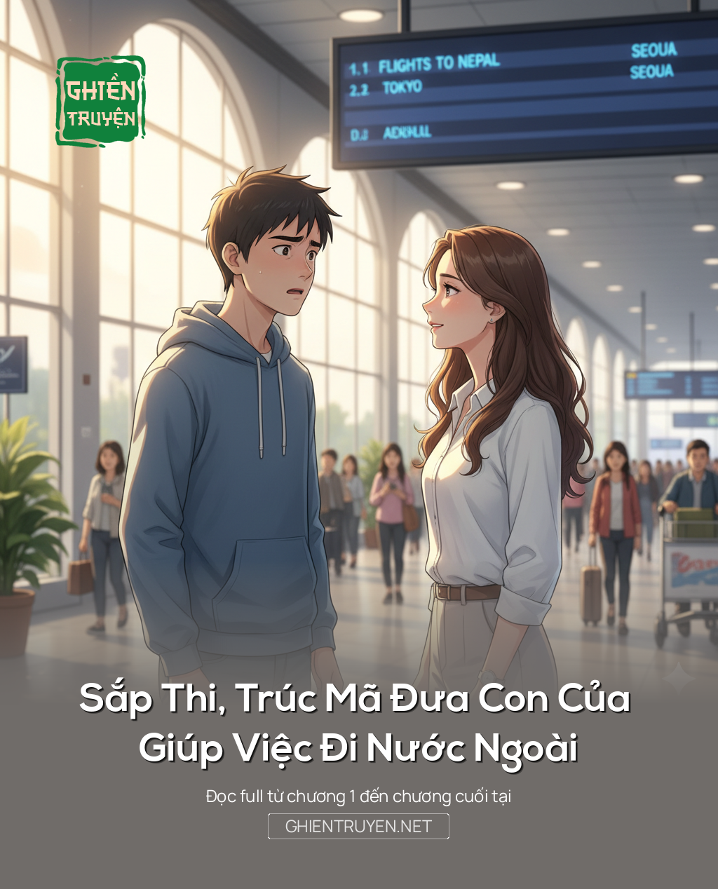 Sắp Thi, Trúc Mã Đưa Con Của Giúp Việc Đi Nước Ngoài