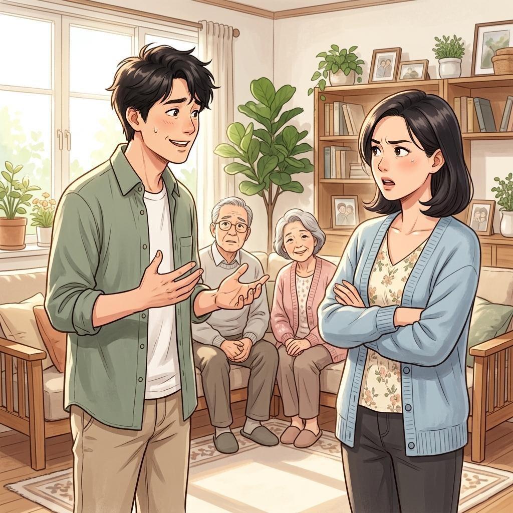 Khi Ba Mẹ Chồng Đến Ở Chung