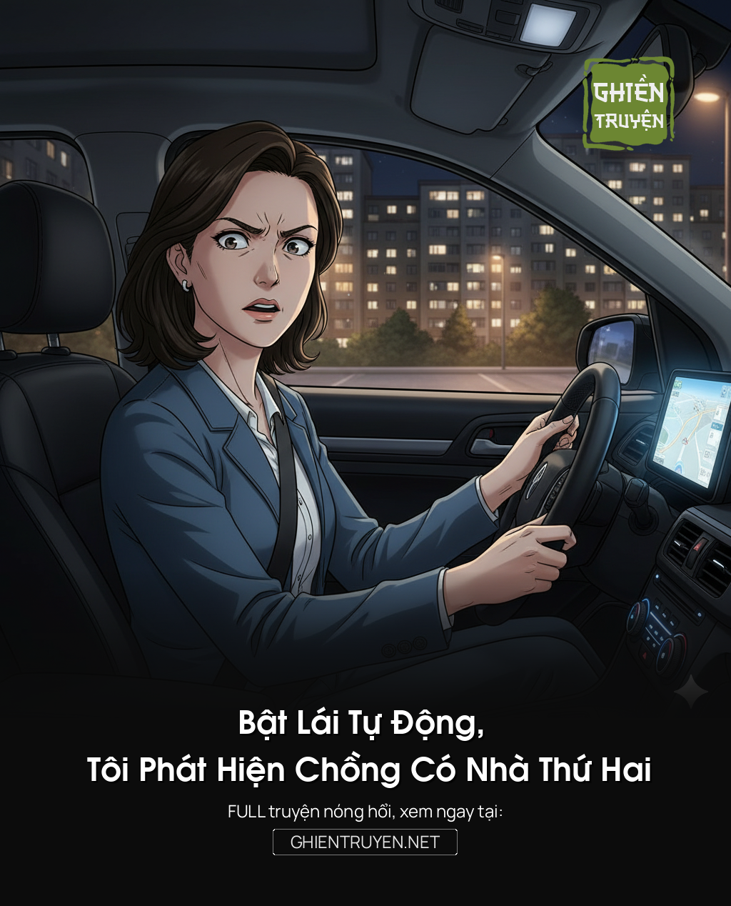 Bật Lái Tự Động, Tôi Phát Hiện Chồng Có Nhà Thứ Hai