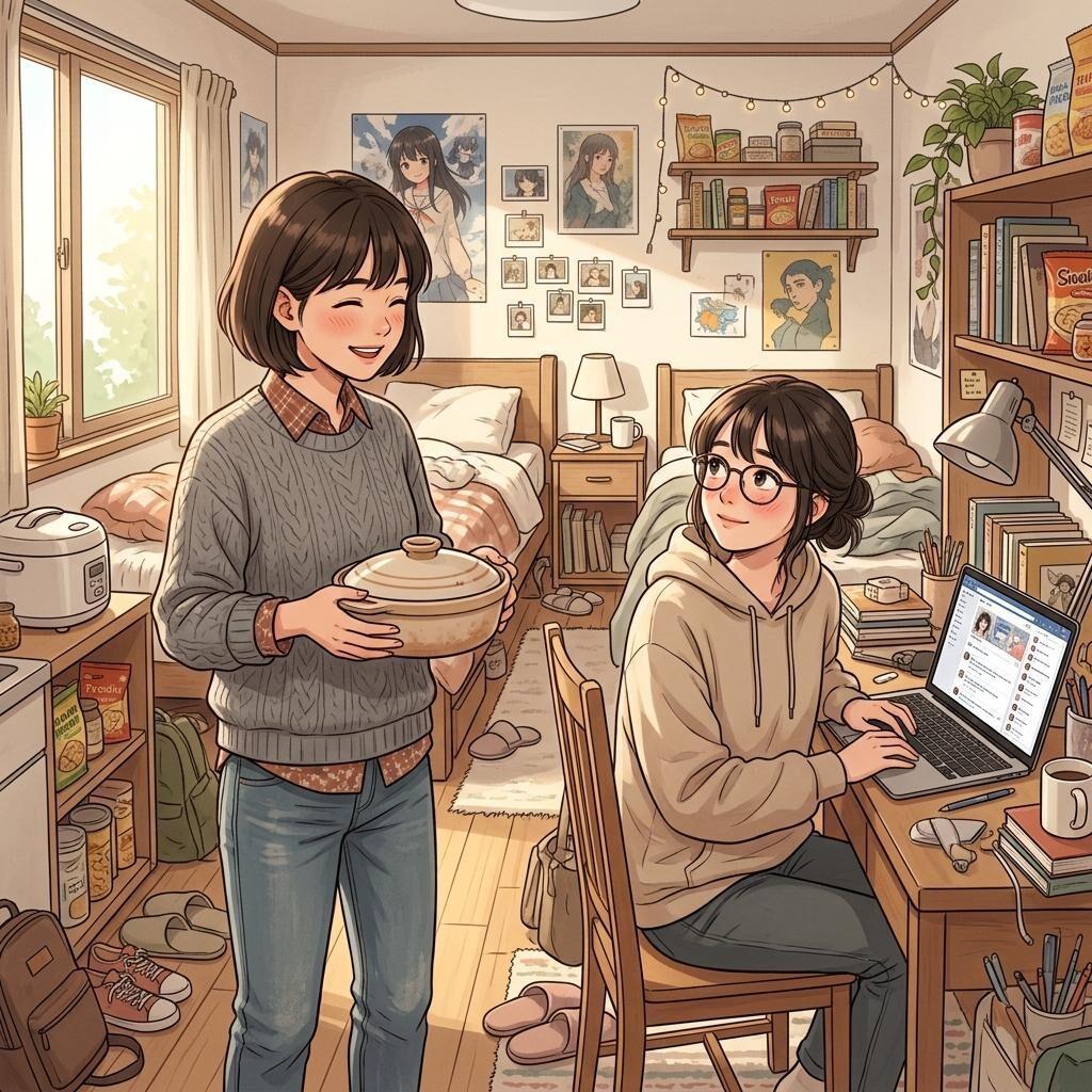 Bạn Cùng Phòng Khác Giới Của Tôi