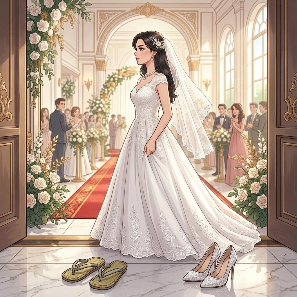 Giày Cưới Bị Đổi Thành Dép Rơm, Tôi Khiến Anh Ta Hối Hận