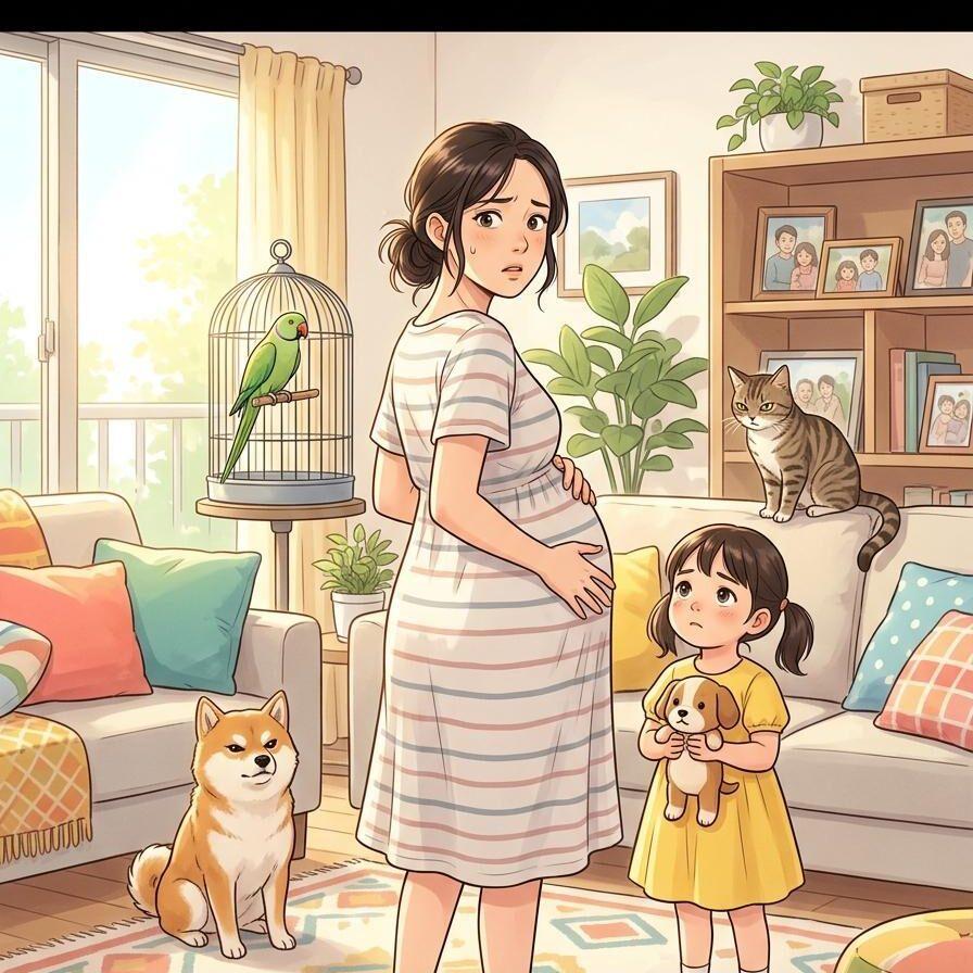 Mang Thai Và Một Đàn Thú Ghen Tị