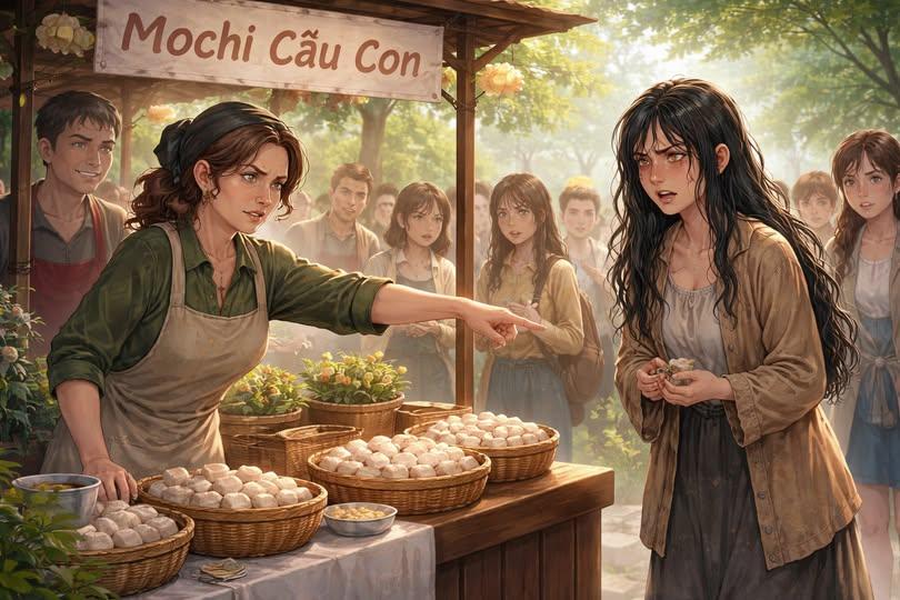 Quầy Mochi Kỳ Lạ
