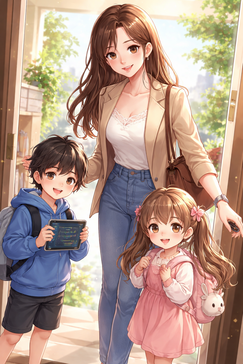 Sinh Đôi Thiên Tài Dắt Mẹ Đi Nhận Cha