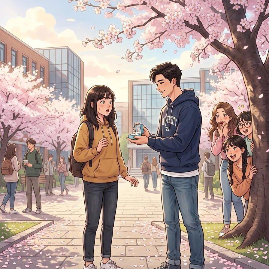 Cảnh Cầu Hôn Lãng Mạn Ấm Áp