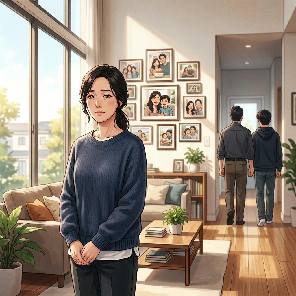 Con Trai Chọn Bố, Tôi Chọn Rời Đi