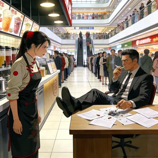 Chủ Tiệm Trà Sữa Đối Mặt