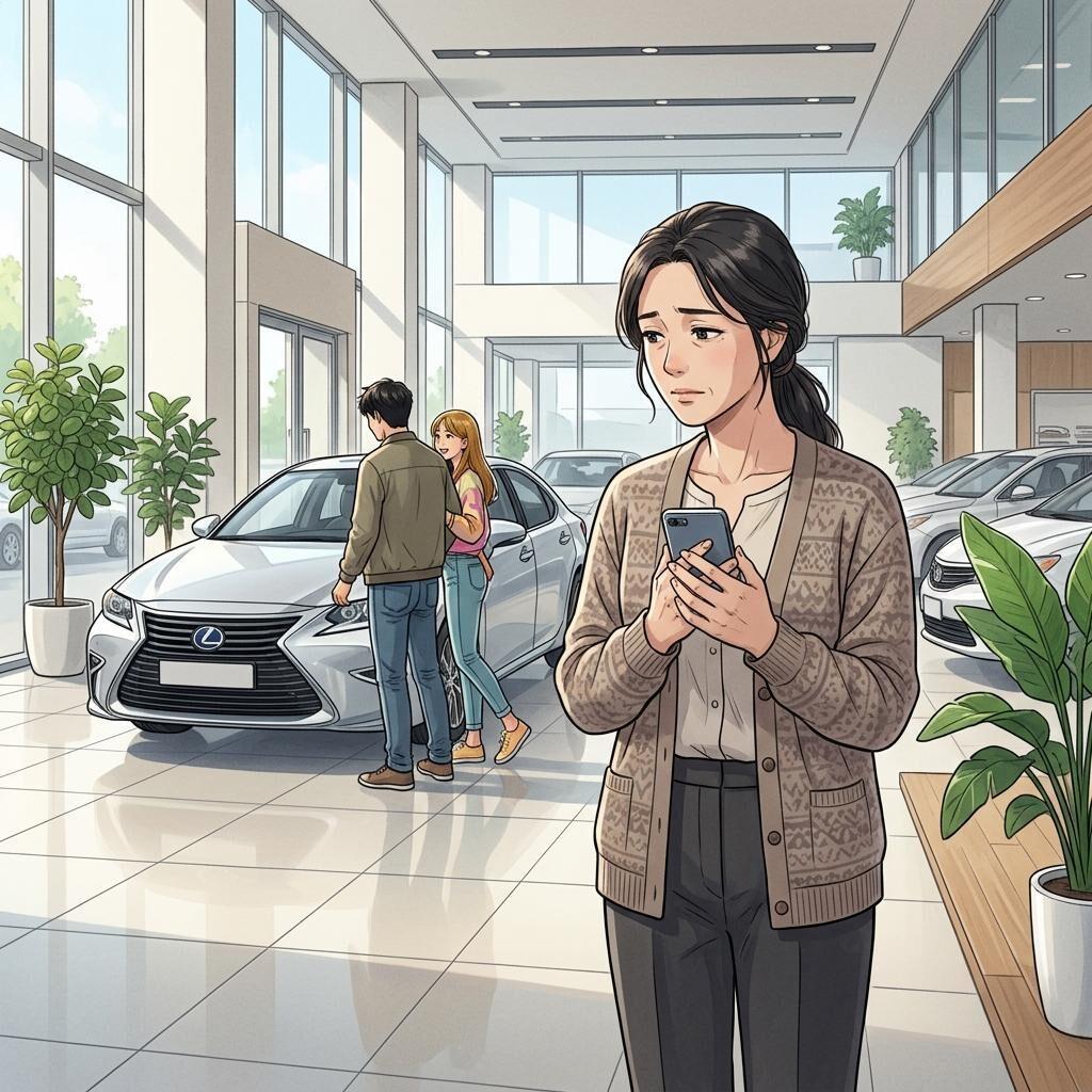 Mẹ Trả Tiền Mua Xe Nhưng Lại Không Được Ngồi