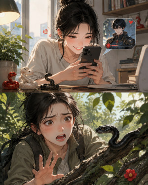 Tưởng Nuôi Rắn Cưng, Ai Ngờ Nuôi Luôn Bạn Trai
