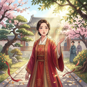 Tiểu Cung Nữ Nghe Trộm Tiếng Lòng Hoa Cỏ