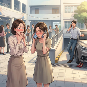 Người Đợi Ở Hầm Xe