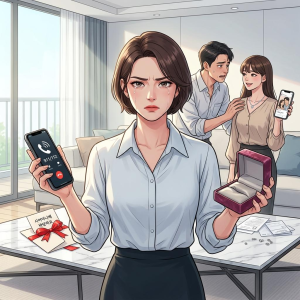 Một Viên Lam Bảo, Một Cuộc Ly Hôn