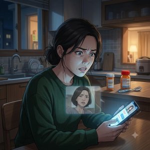 Ôm Con Bước Qua Bóng Tối