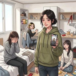Ký Túc Xá Drama, Chia Tiền Chia Luôn Tình Bạn