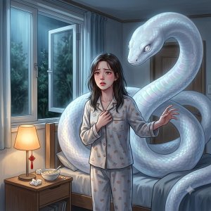 Tôi Mua Một Con Rắn Trắng Rất Đẹp Ở Quầy Đồ Nướng