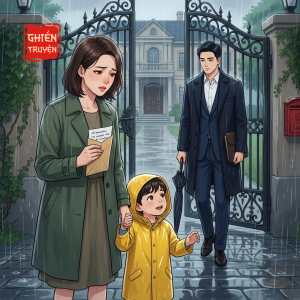 Người Mẹ Đứng Dưới Mưa