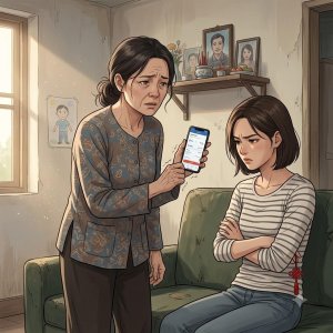 Cha Mẹ Trong Mắt Con