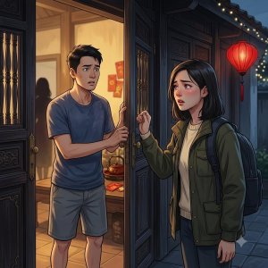 Mâm Cơm Tất Niên Thiếu Tên Người Vợ