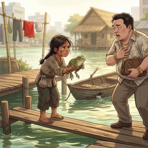 Con Ếch Ba Chân Biết Nói