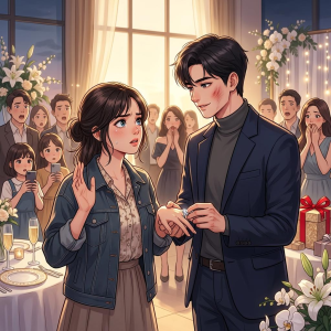 Cảnh Cầu Hôn Lãng Mạn Ấm Áp