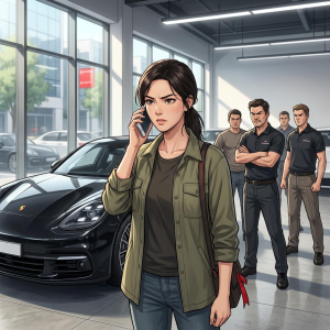 Đến Nhận Porsche Nhân Viên Saleesp Tôi Trả Hai Triệu Cho Ông Chồng Lạ Mặt