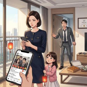 Bức Ảnh Thân Mật Của Chồng Gửi Đến Trong Đêm Trung Thu