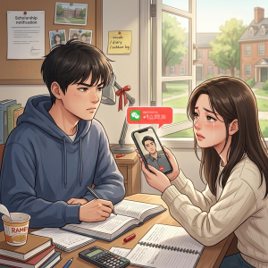 Tôi Thay Bạn Cùng Phòng Yêu Qua Mạng