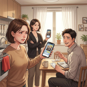Bí Mật Trong Nhóm Chat Của Chồng