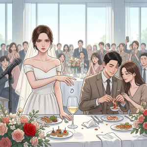 Trong Tiệc Đính Hôn, Anh Bóc Tôm Cho Người Khác