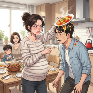 Ngày Tôi Úp Đĩa Cà Chua Lên Đầu Chồng