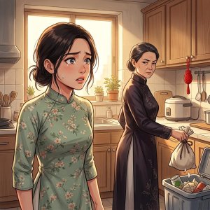 Mẹ Mang Cho Tôi Một Ký Gạo, Mẹ Chồng Ném Thẳng Vào Thùng Rác