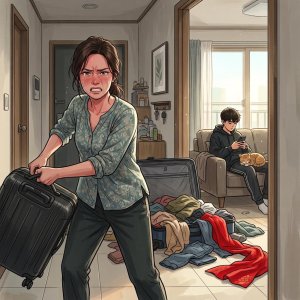 Chị Chồng Bắt Tôi Kèm Con Chị Ta Làm Bài, Tôi Ném Hết Hành Lý Ra Hành Lang