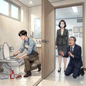 Người Thừa Kế Lại Đi Rửa Nhà Vệ Sinh