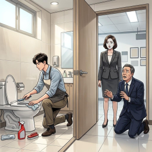 Người Thừa Kế Lại Đi Rửa Nhà Vệ Sinh