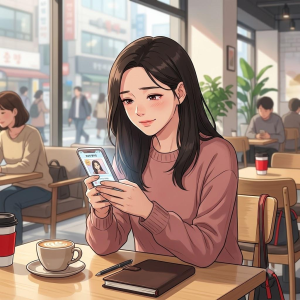 Hình Ảnh Đằng Sau Tình Yêu Online
