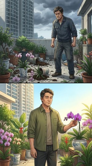Vườn Hoa Bị Phá Nát