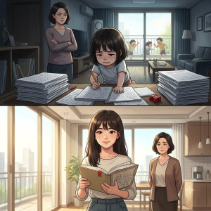 
                            Mẹ Ơi, Con Không Muốn Làm Bài Nữa