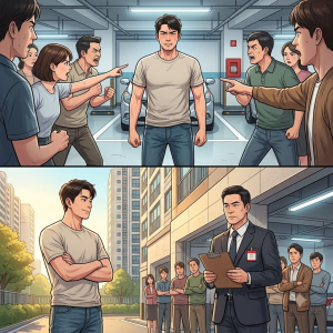 Sau Một Đêm, Cả Khu Chung Cư Phải Đi Bộ