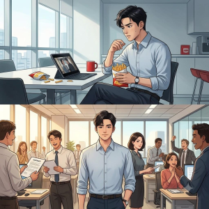 Thần Tài Ngồi Ghế Văn Phòng