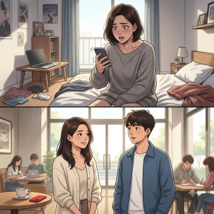 
                            Bạn Cùng Phòng Của Em Trai Là Đối Tượng Yêu Qua Mạng