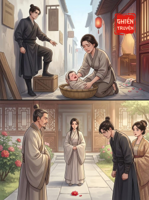 Chiếc Giỏ Tre Trong Tuyết