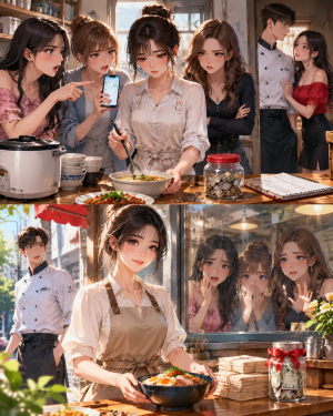 Người Nấu Cơm Và Những Vòng Quanh Đan Xen