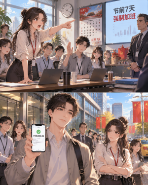 Người Tăng Ca Trong Ngày Nghỉ
